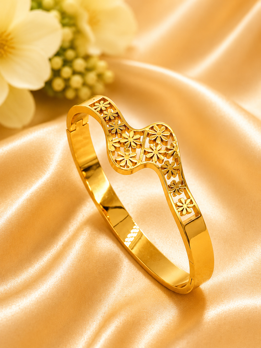 Floral Wave Kada