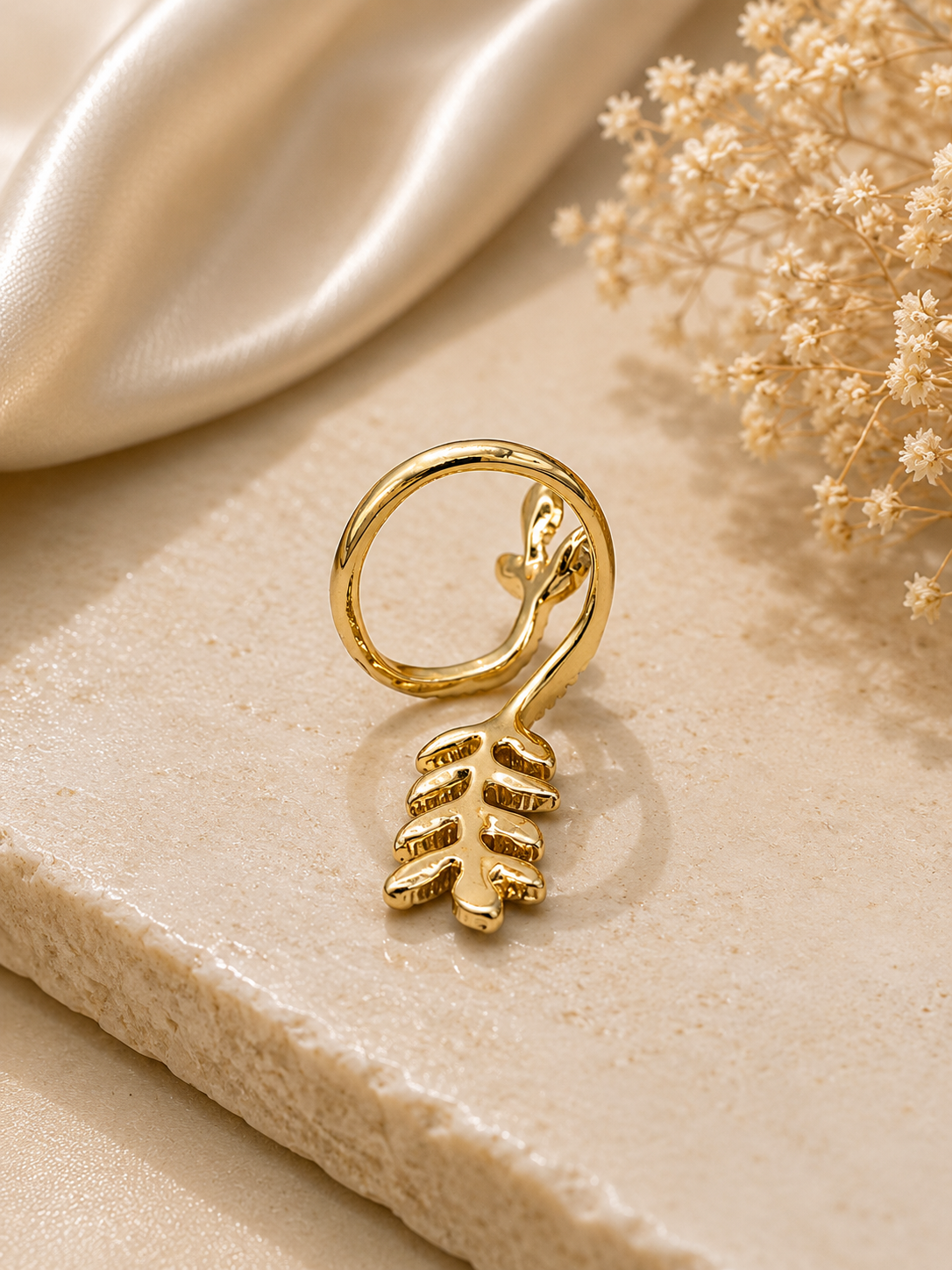 Leaf Wrap Ring