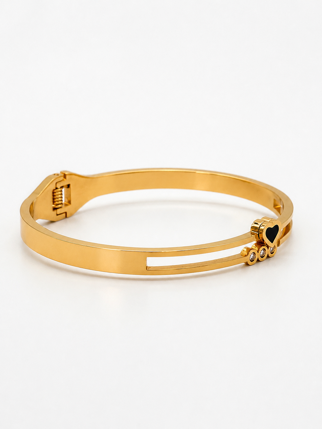 Black Heart Minimal Kada