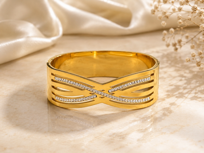 Infinity Wave Crystal Kada
