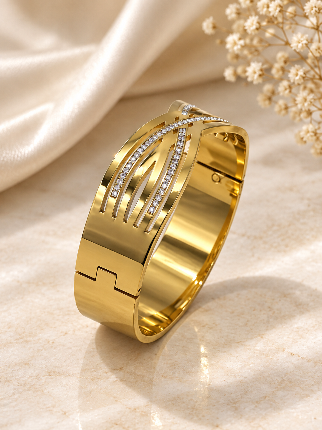 Infinity Wave Crystal Kada