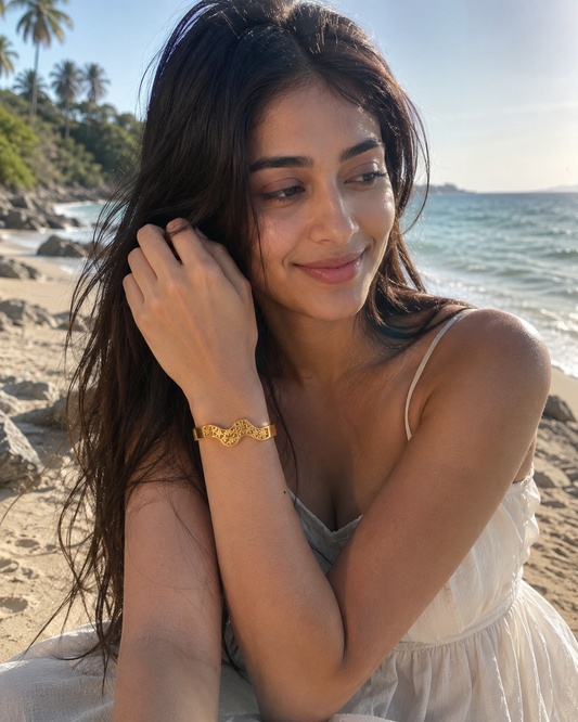 Floral Wave Kada
