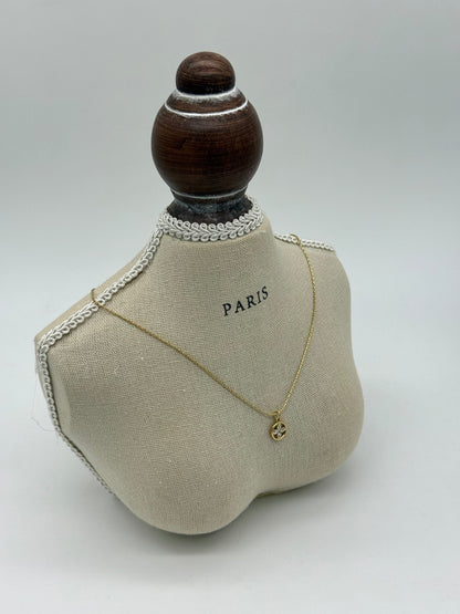 Crystal Circle Necklace