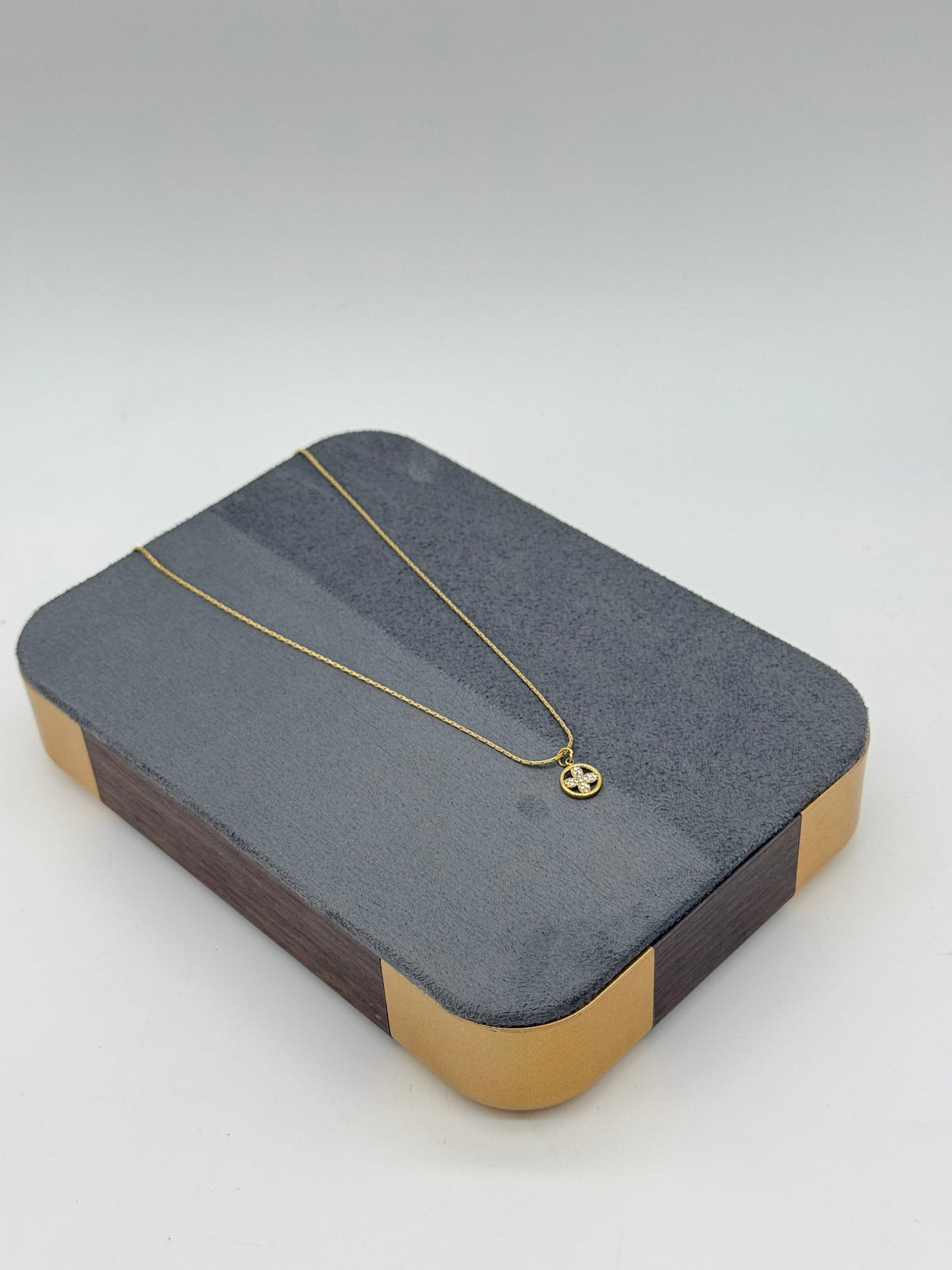 Crystal Circle Necklace