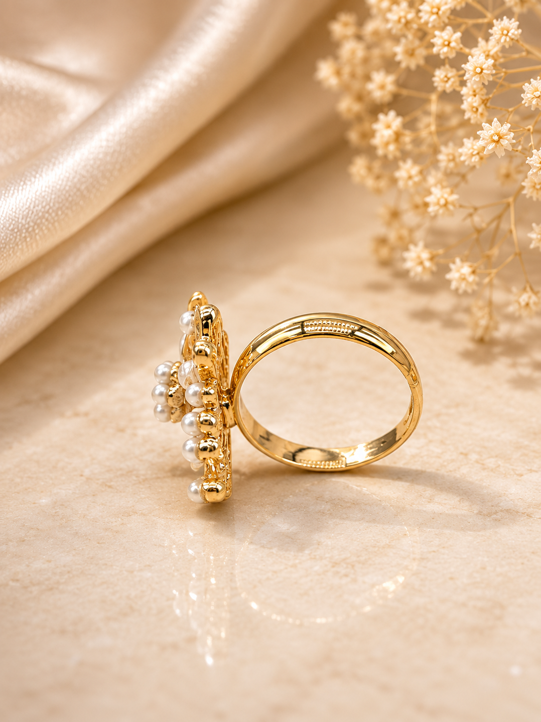 Bloom Pearl Ring