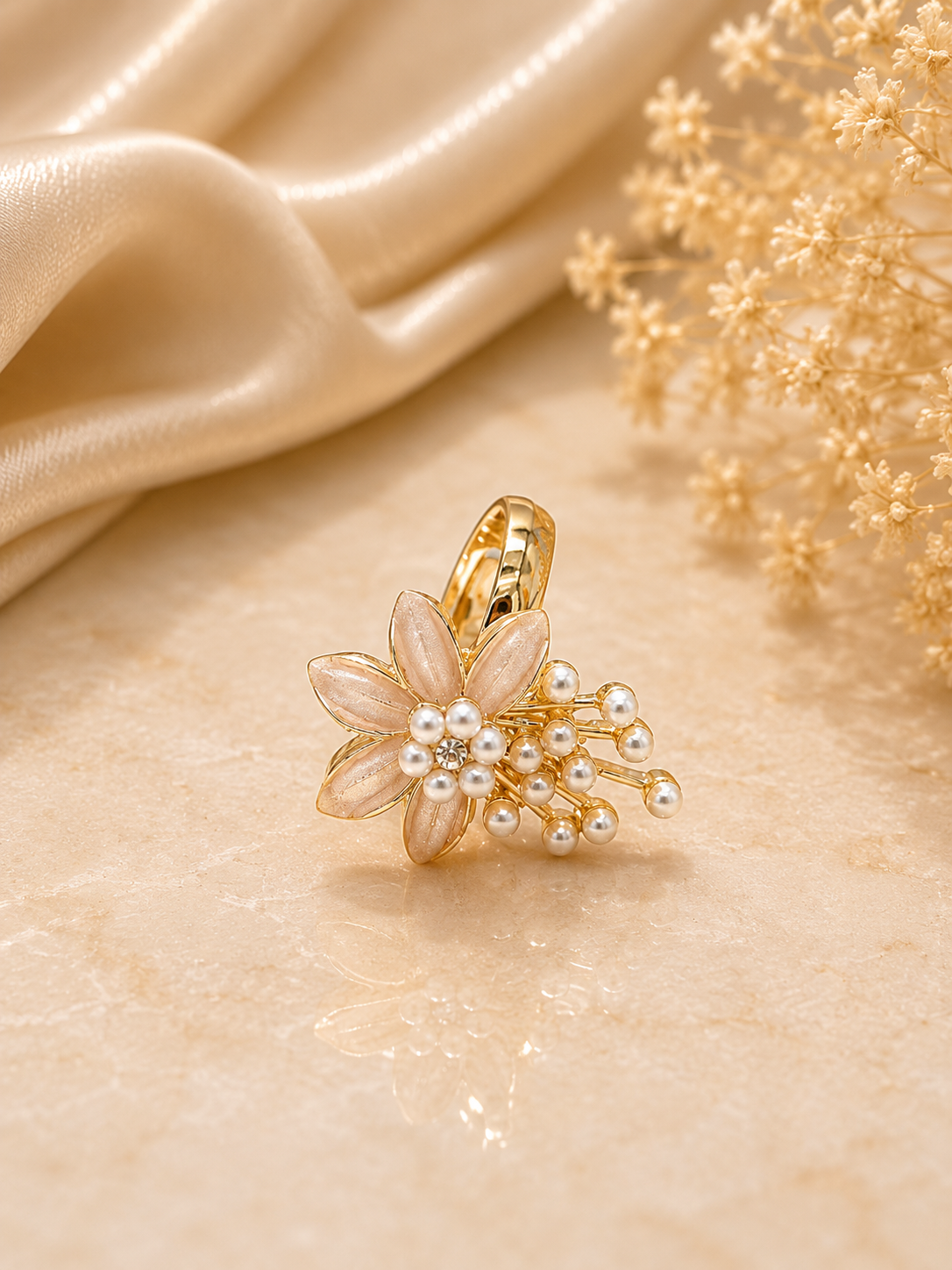 Bloom Pearl Ring