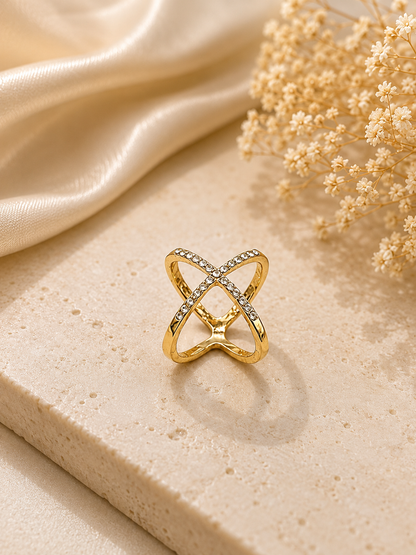 cross Infinity  Ring