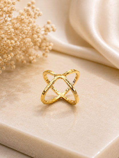 cross Infinity  Ring