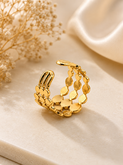 Dual Circle Band Ring