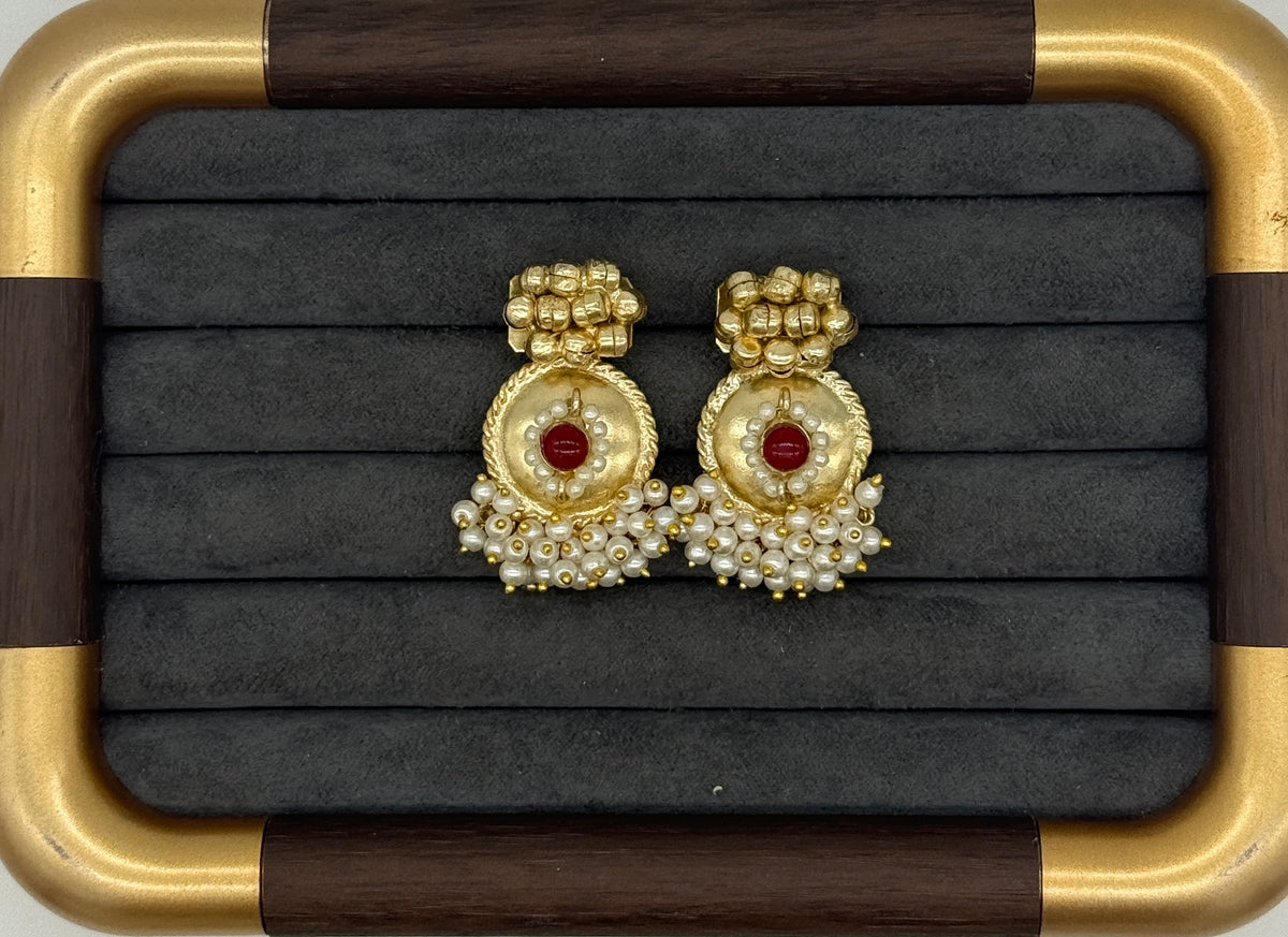 Royal Kundan Peacock Necklace Set