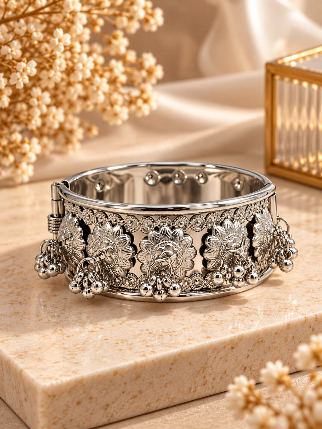 OXIDIZED ANTIQUE BRACELET