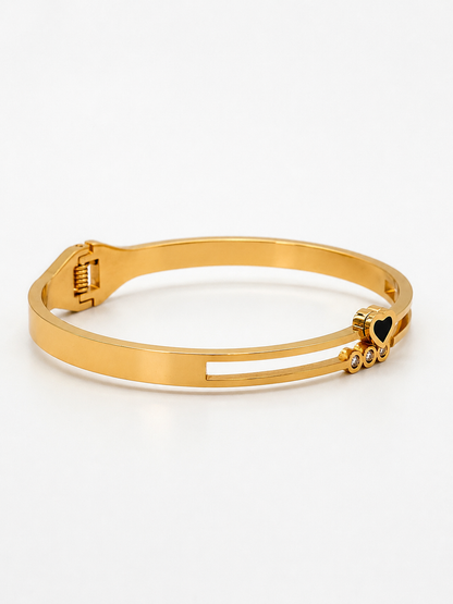 Black Heart Minimal Kada