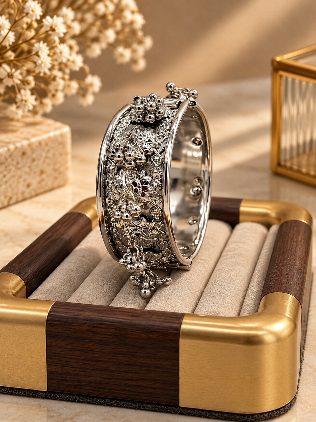 OXIDIZED ANTIQUE BRACELET