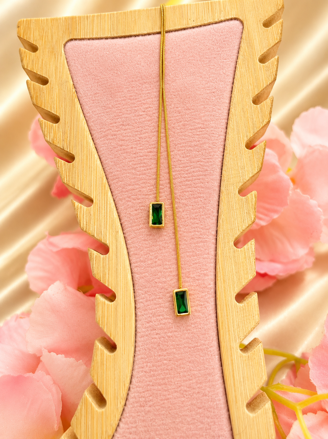 The Emerald Cascade Lariat