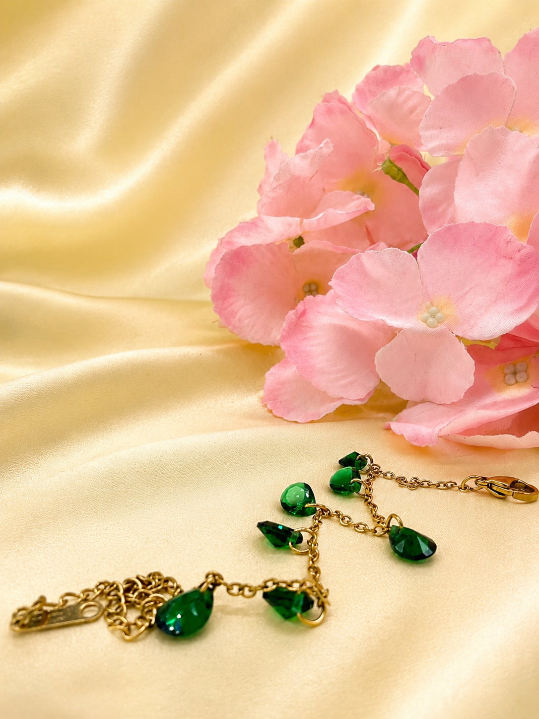 Green Muse Drop Bracelet