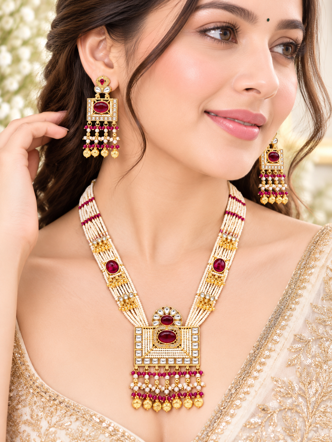 Rajwada Riwaaz Necklace Set