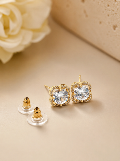 Royal Clover Spark Studs