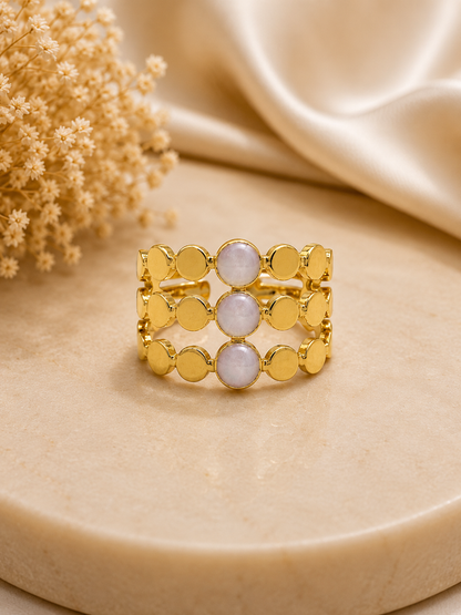 Dual Circle Band Ring