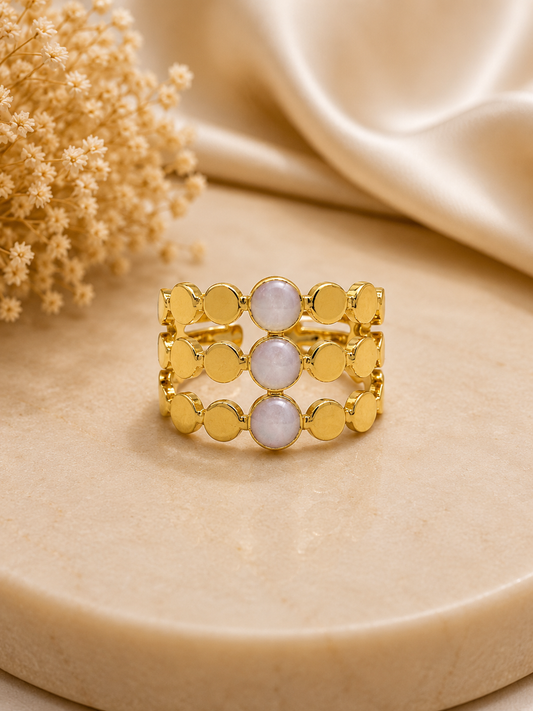 Dual Circle Band Ring
