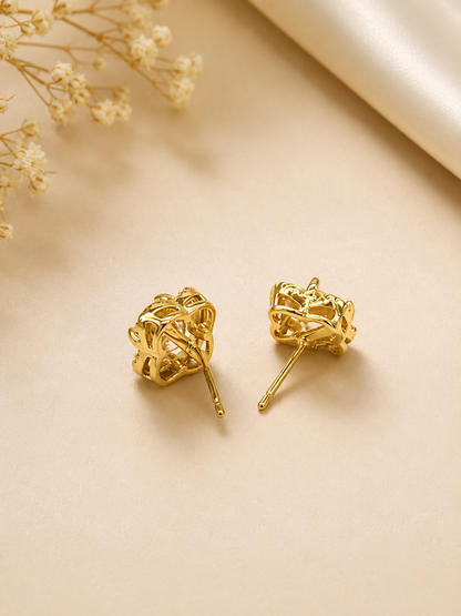 Royal Clover Spark Studs
