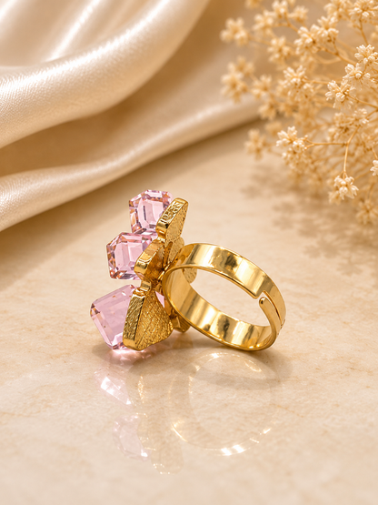 Crystal Mosaic Ring