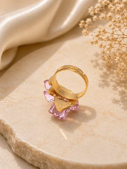 Crystal Mosaic Ring