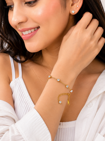 Celestia Crystal Station Bracelet