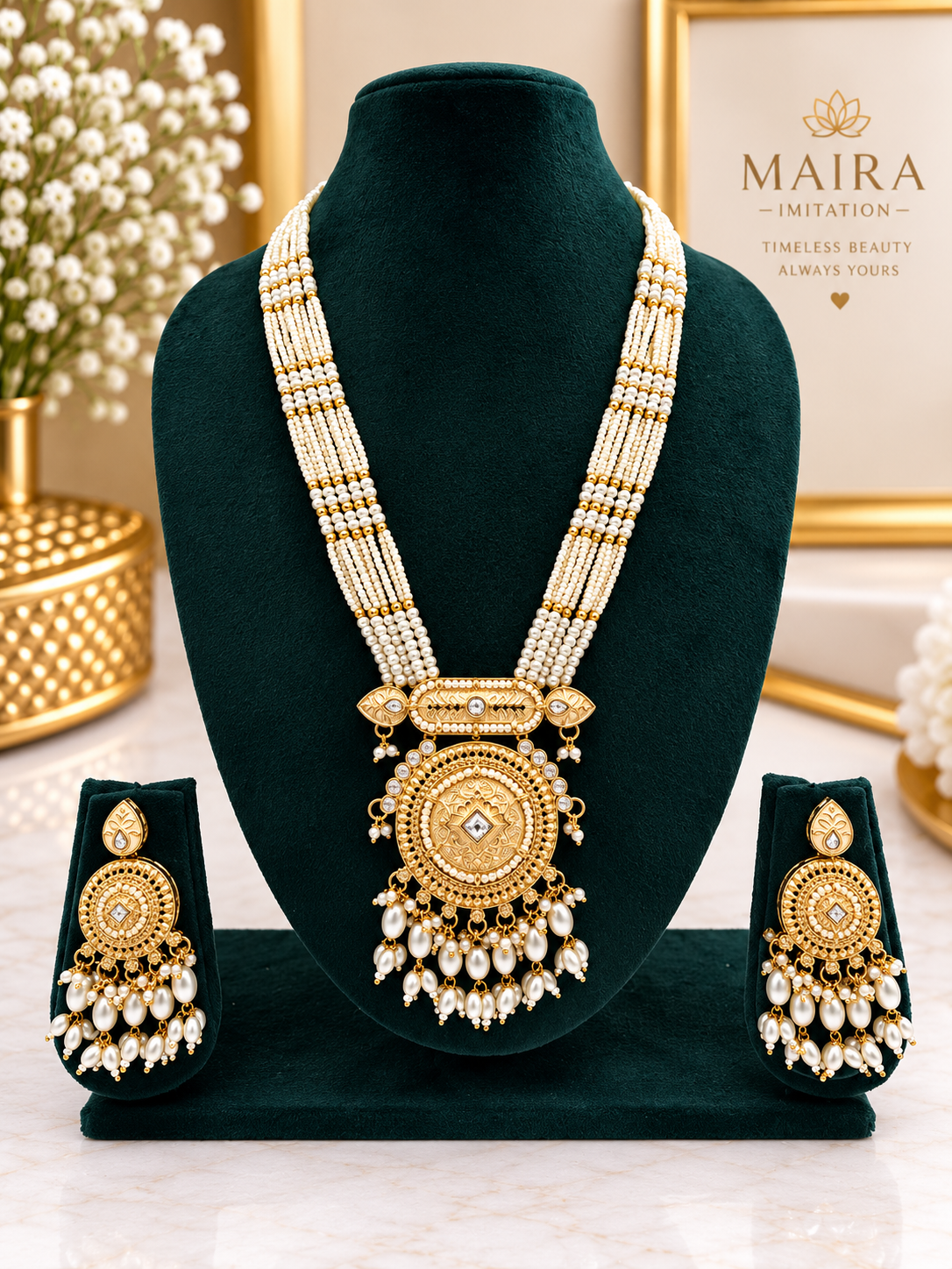 Meher Chandni Necklace Set