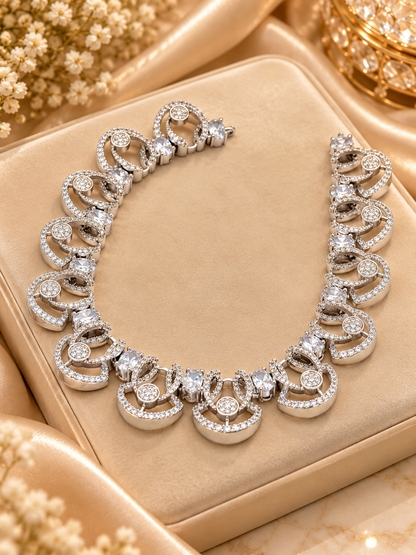 Valencia Heartglow AD Necklace Set