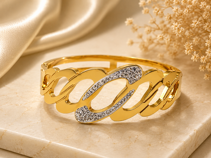 Infinity Link Crystal Kada
