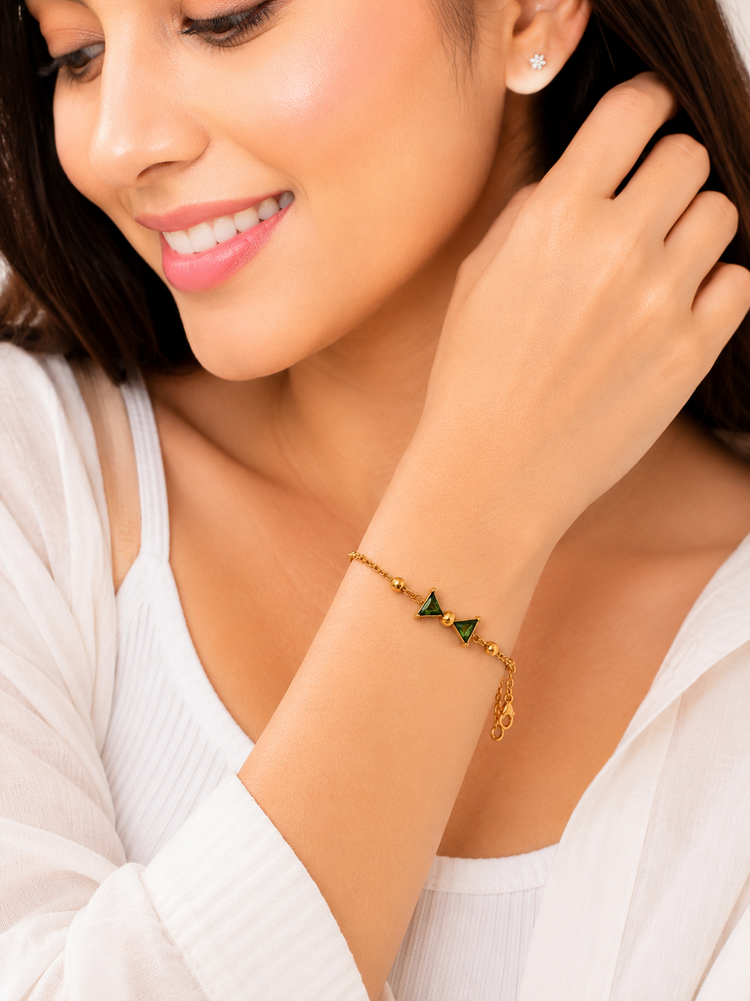Noir Belle Bow Bracelet