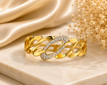 Infinity Link Crystal Kada