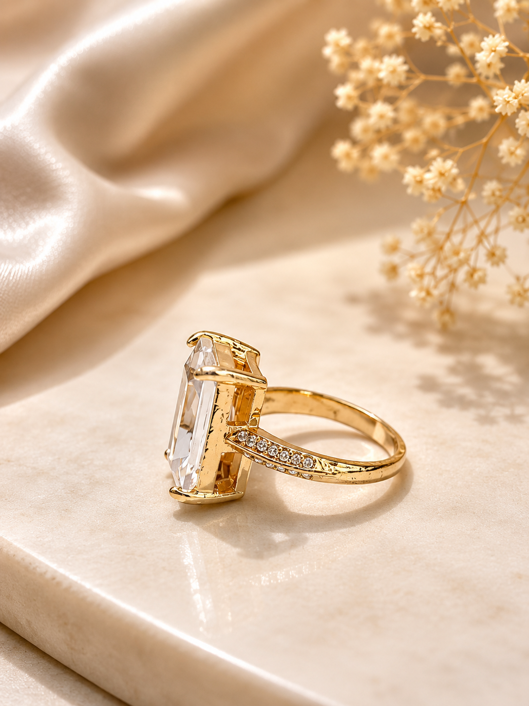 Emerald Grace Ring