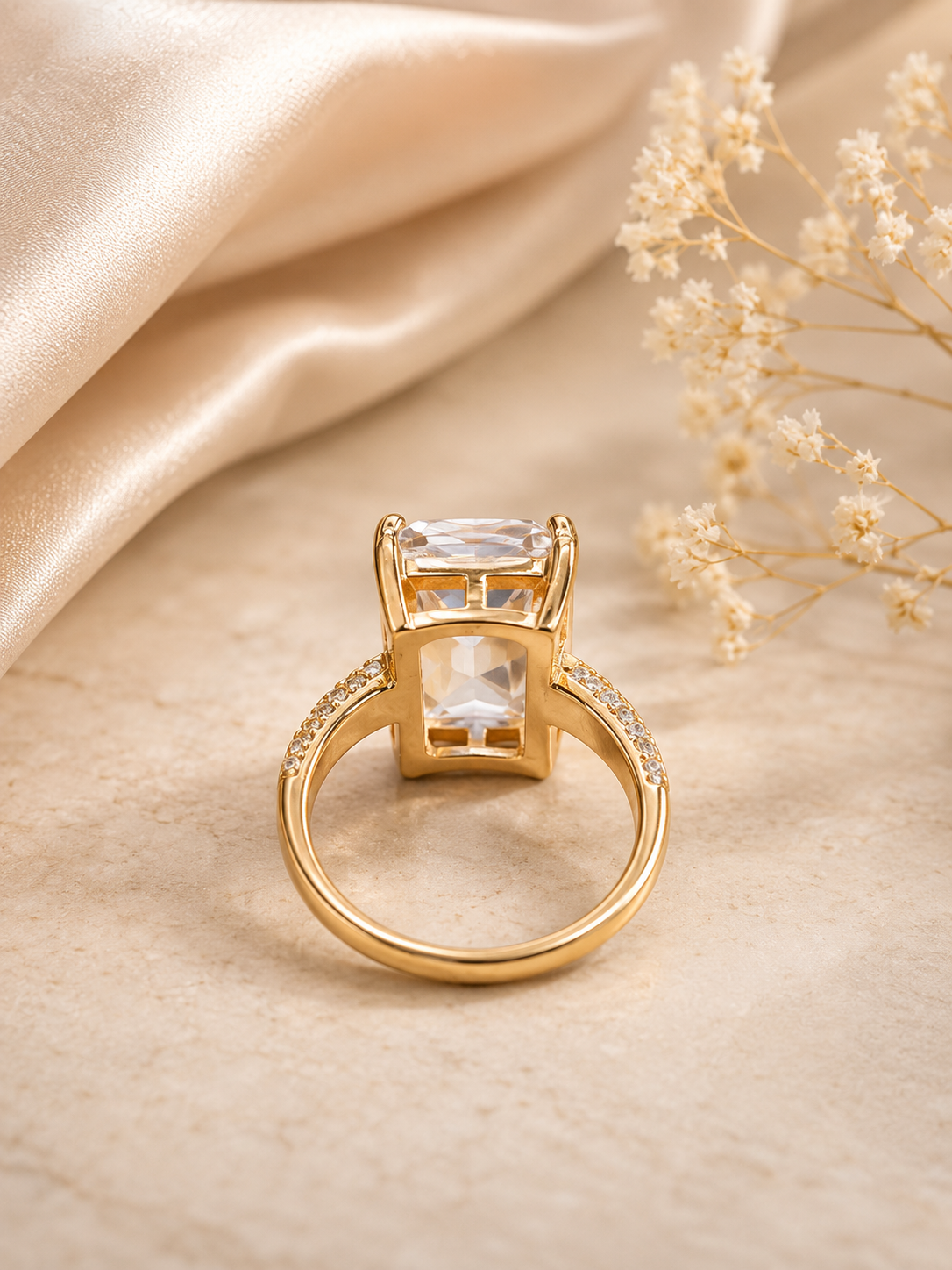 Emerald Grace Ring