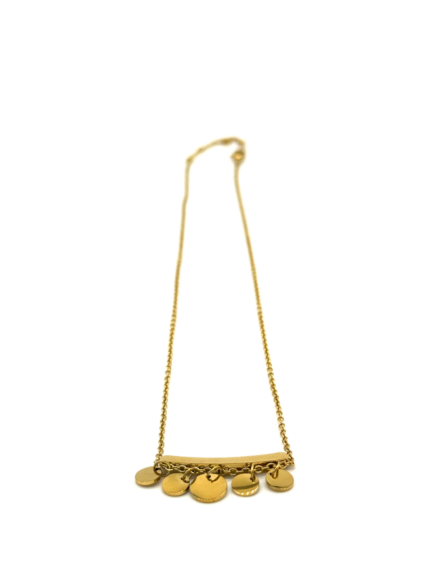 Coin Charm Pendant Necklace