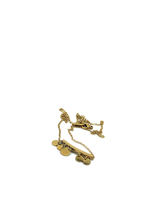 Coin Charm Pendant Necklace