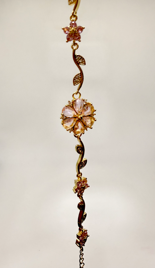 Flower tulip bracelet