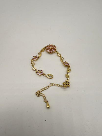 Flower tulip bracelet