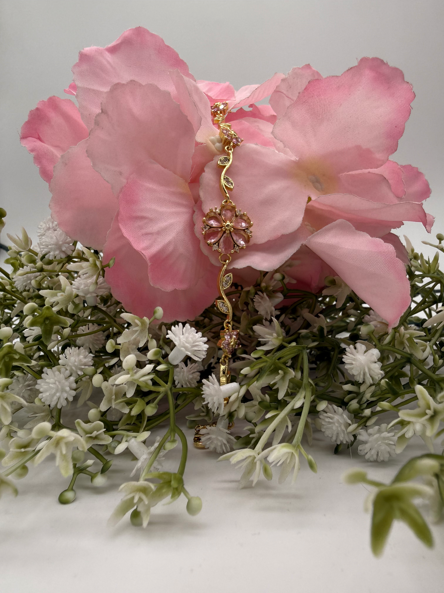 Flower tulip bracelet