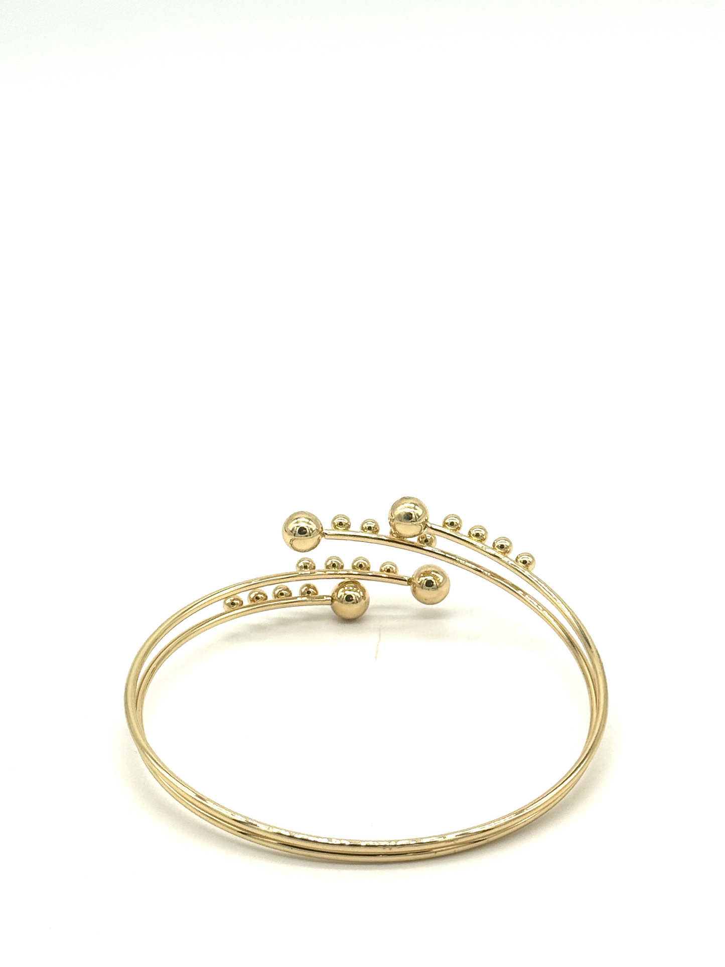 Gold Orbit Cuff Bracelet