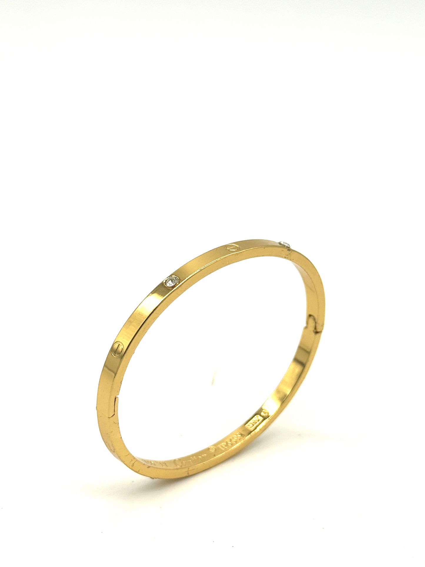Golden Crystal Love Kada