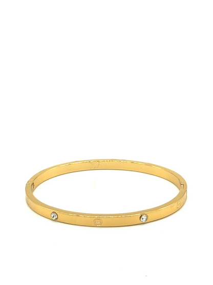 Golden Crystal Love Kada