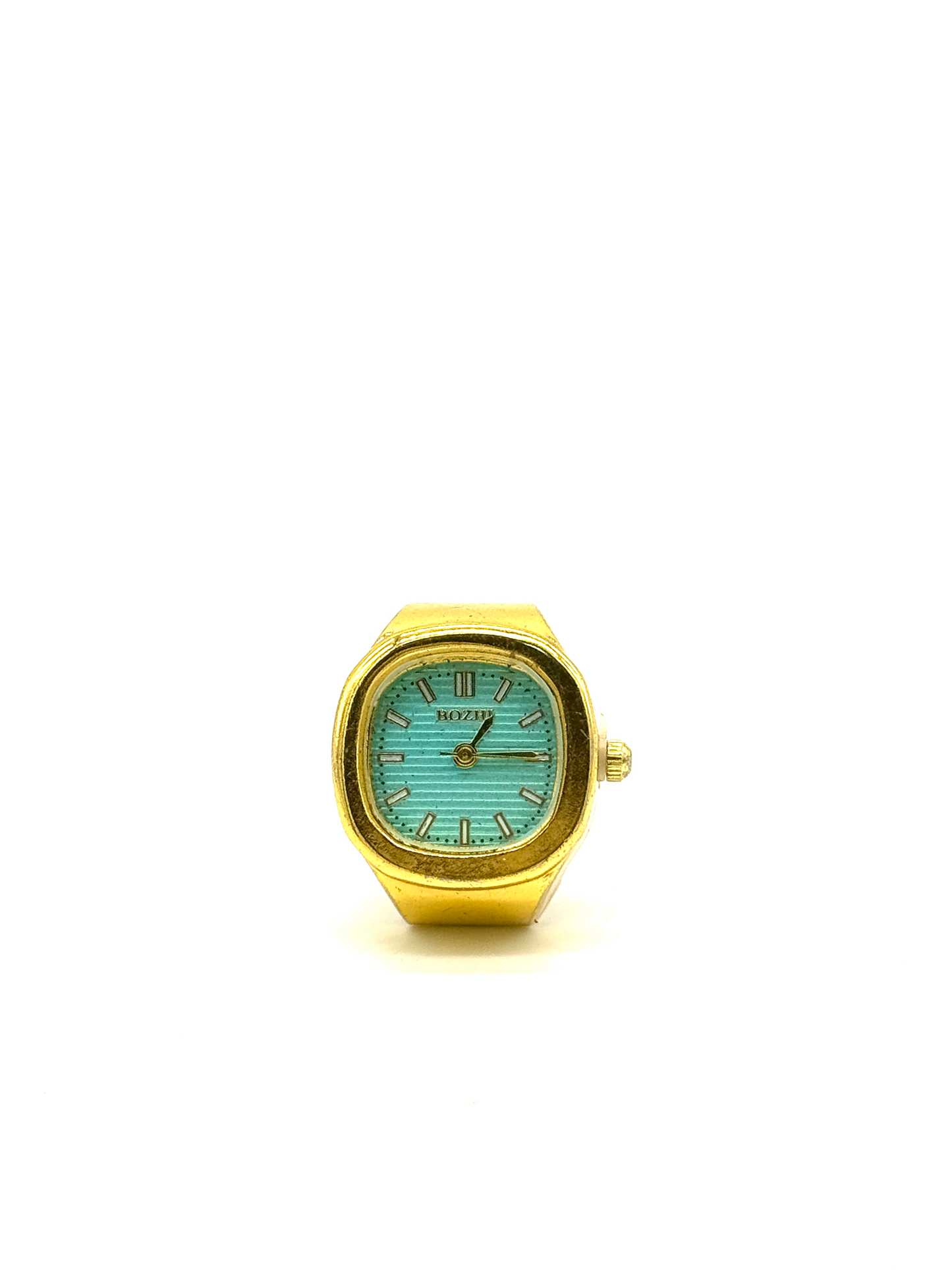 Golden + Mint Green Finger Watch