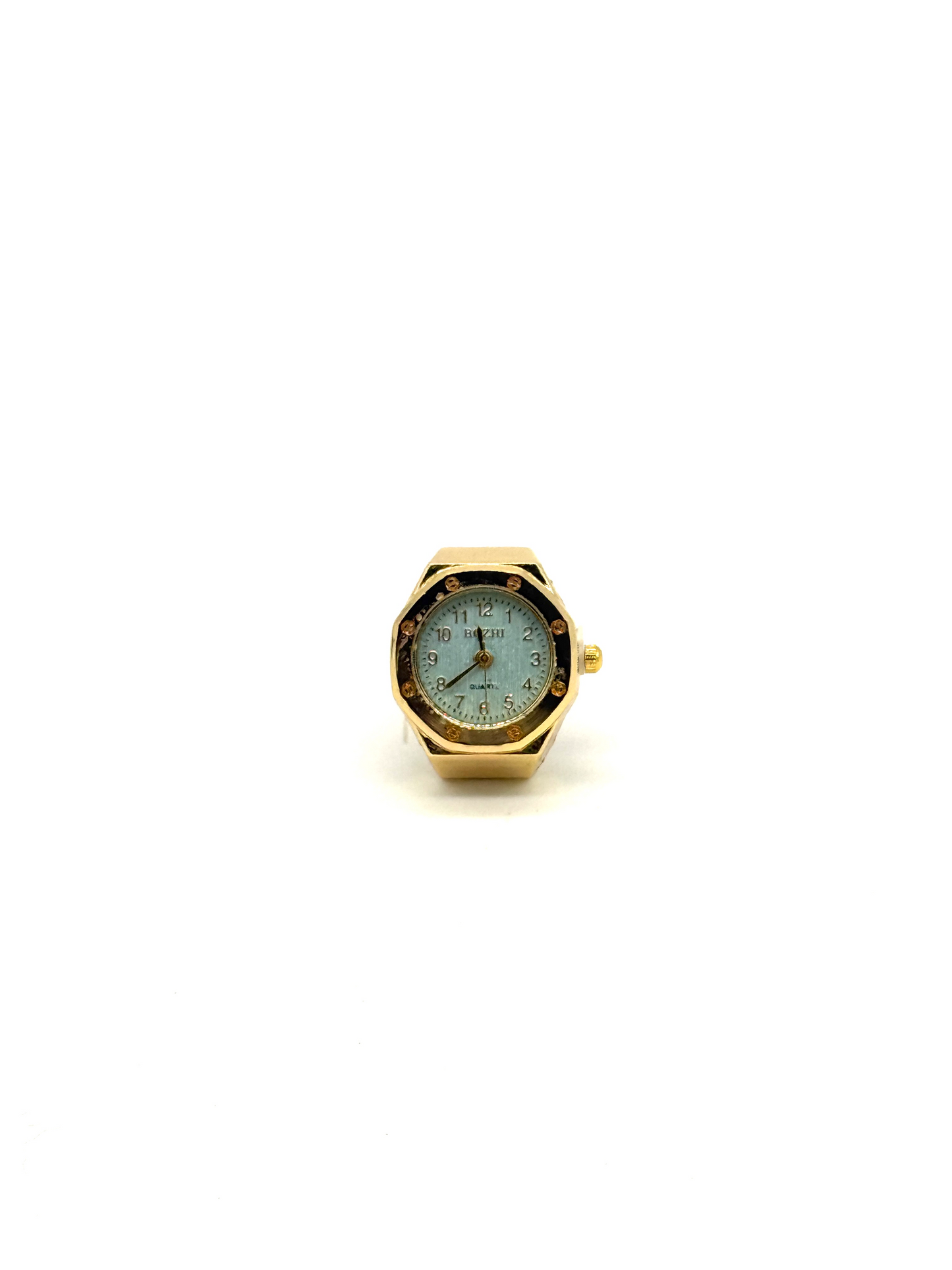 Golden + Pista Finger Watch