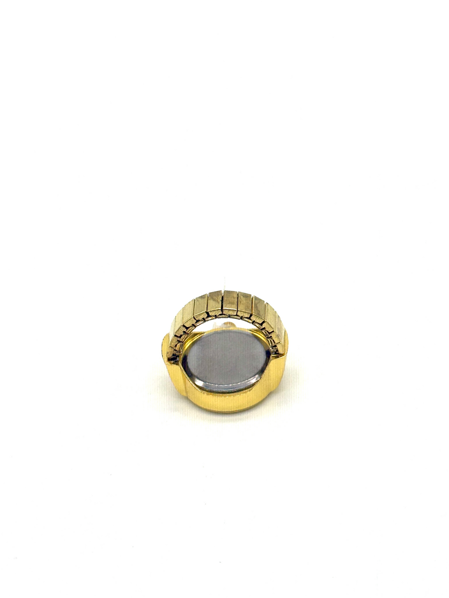 Golden + White Finger Watch