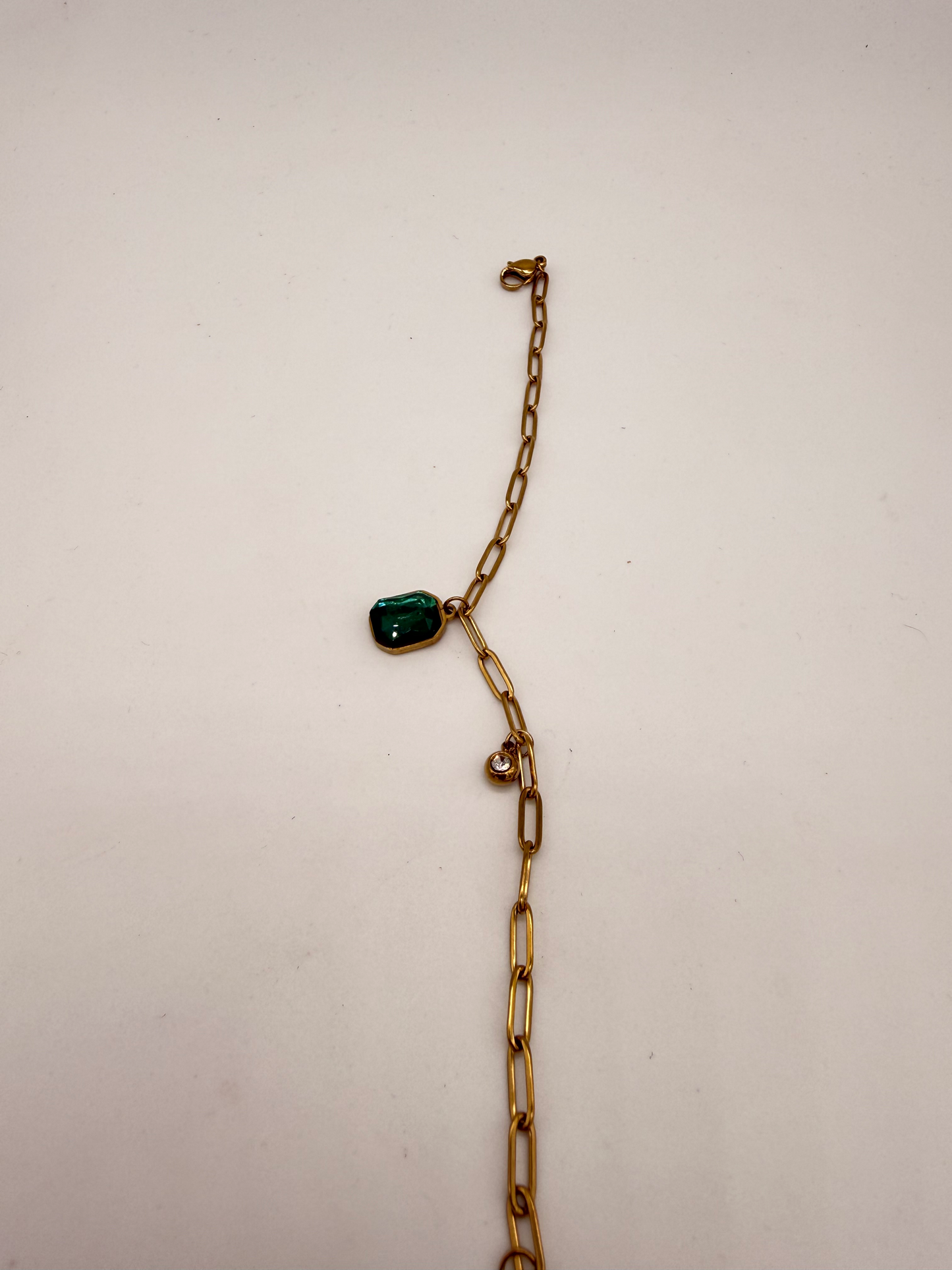 Verdelune Emerald Link Bracelet