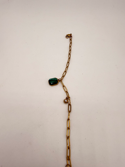 Verdelune Emerald Link Bracelet