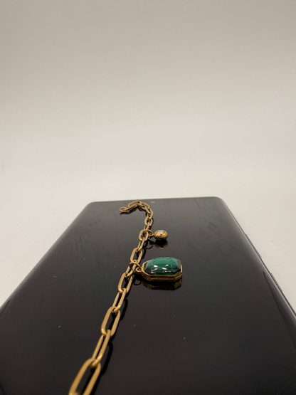 Verdelune Emerald Link Bracelet